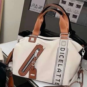 Leather Vintage Tote Punk Satchel